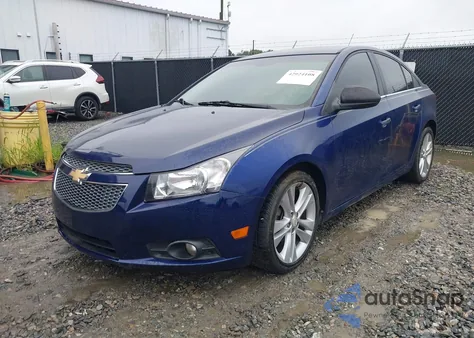 2012 Chevrolet Cruze Ltz z USA, uszkodzony, nr VIN 1G1PH5SC6C7136908
